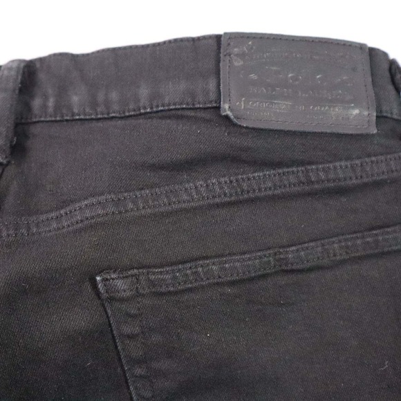 Polo Ralph Lauren Black Straight Leg Mens Jeans Size 32x32 - Picture 3 of 7